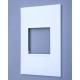 PLACA 4X2 2 POSTOS JUNTOS PLUS+